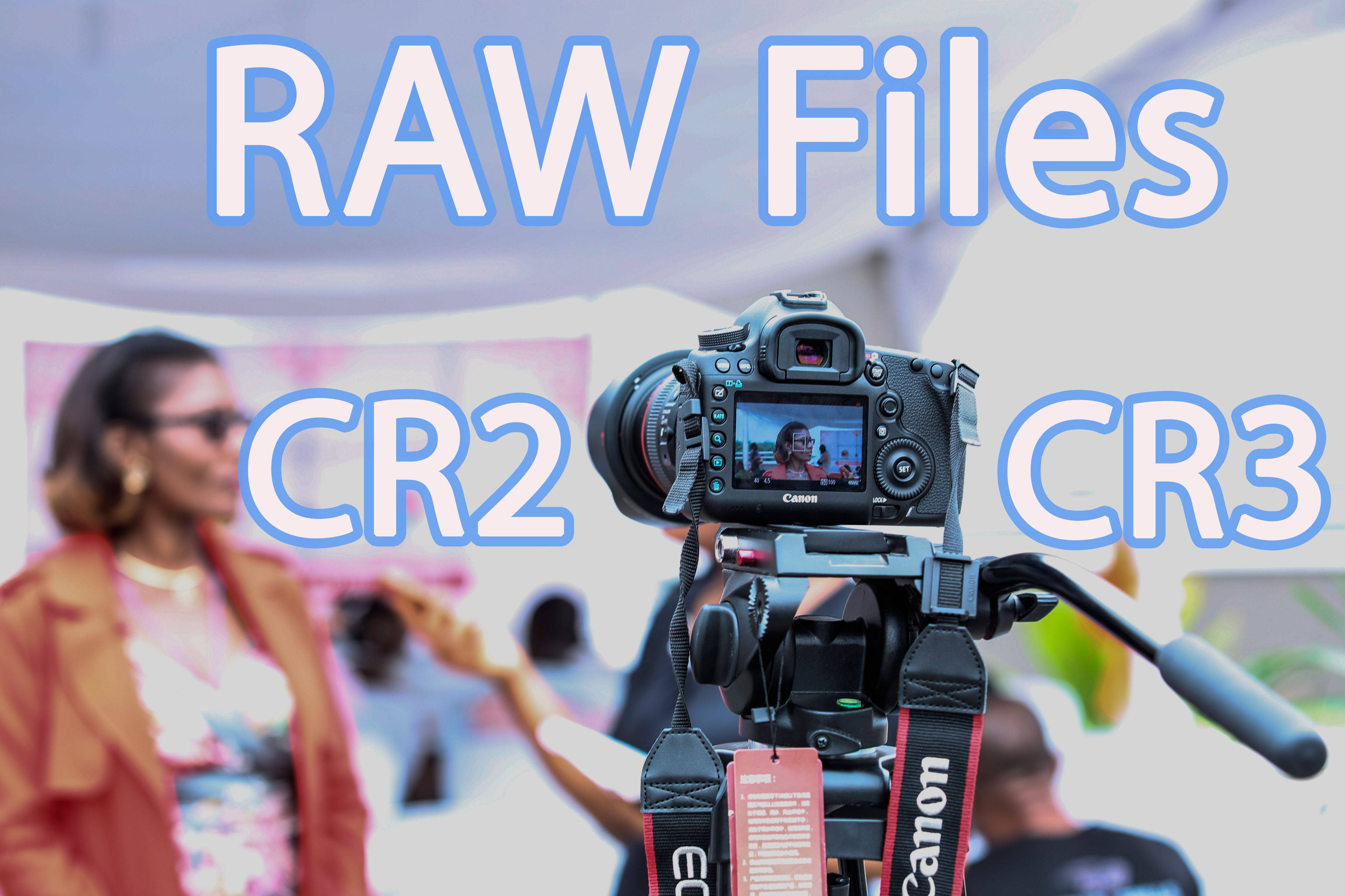 Canon CR2- och CR3-RAW-filer att konvertera..
