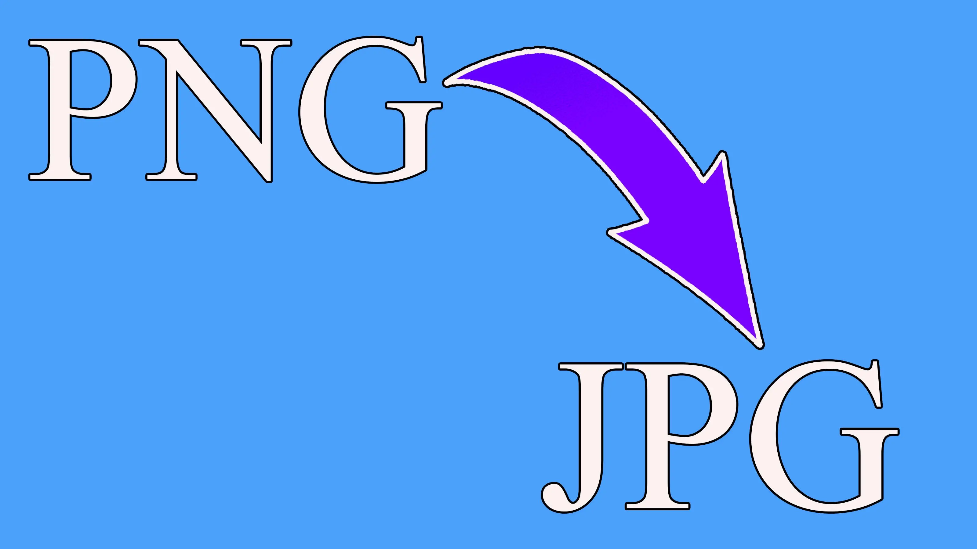 PNG till JPG Converter-program för Windows 11..