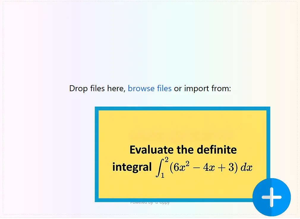 Ladda upp ett foto av problemet.