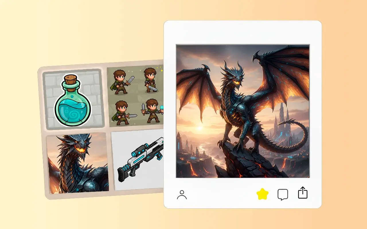 Skapa vad du än kan tänka dig: Speltillgångar & Sprites.