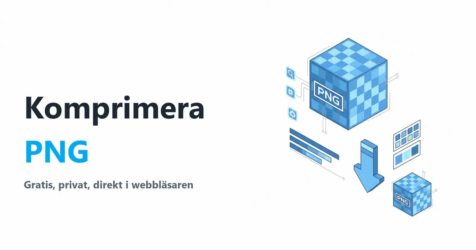 Varför komprimera PNG här.
