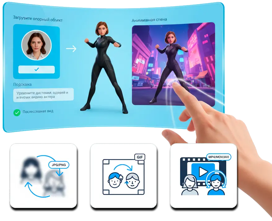 Stöd för Flera Format.