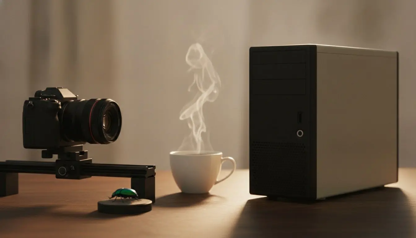 Minuter på en vanlig CPU.
