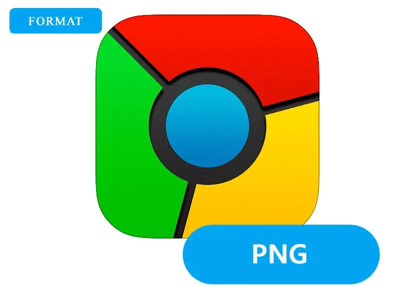 Välj PNG-utdataformat.