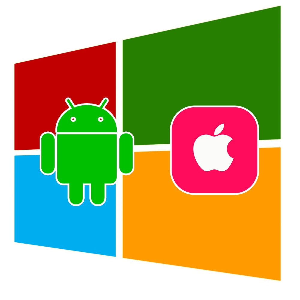 Skapa ikoner för fönster, android, ios.