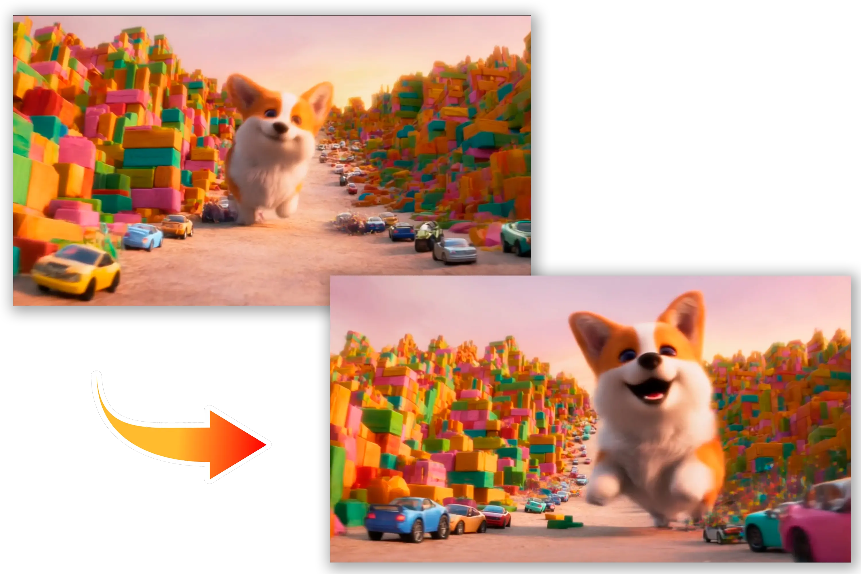 Generera längre videor: Alternativet Sista Nyckelbildruta.