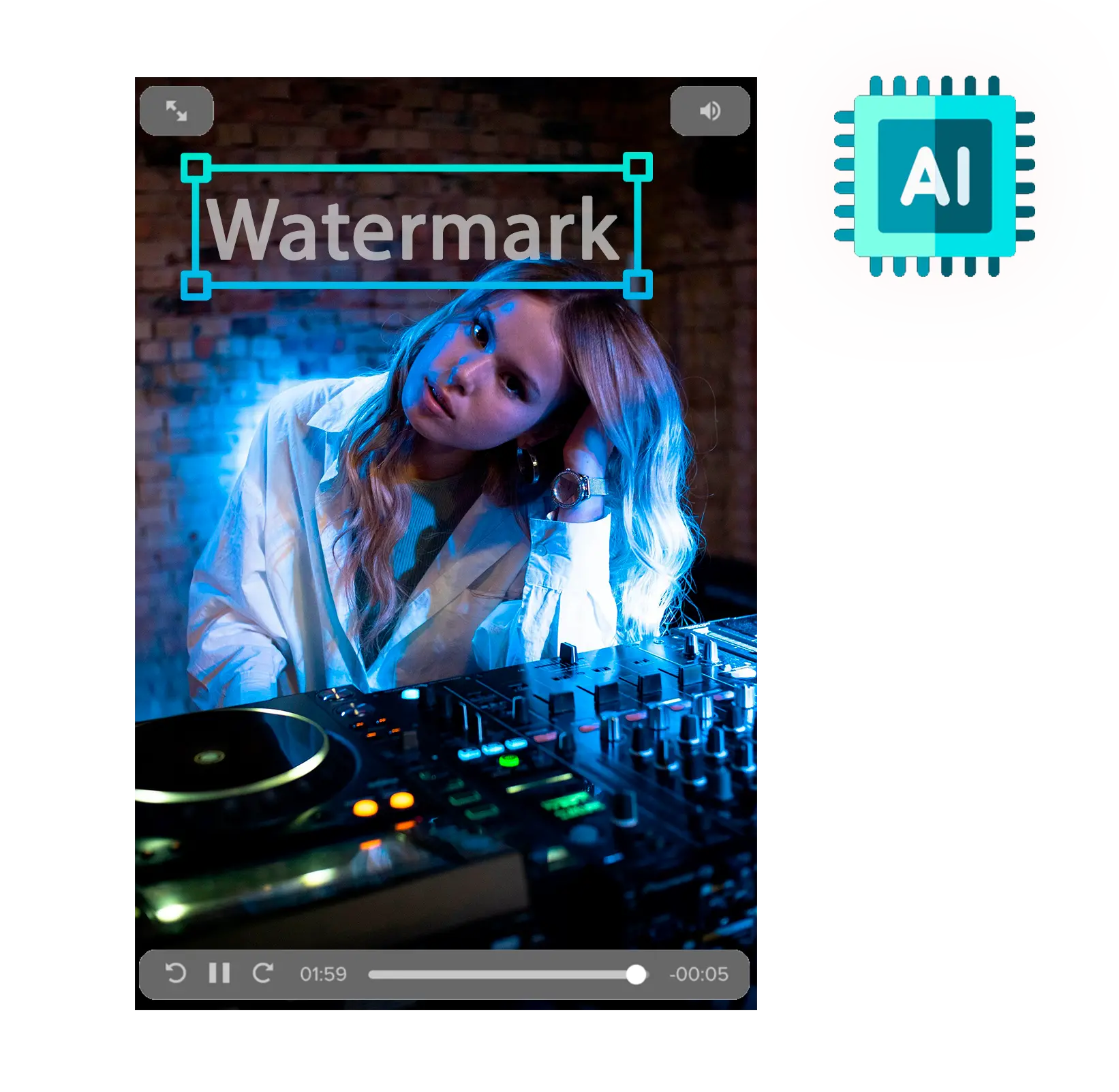 Bild- och Video Watermark Remover.