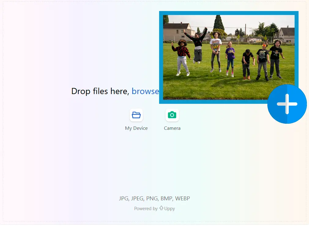 Ladda Upp en Referensbild.