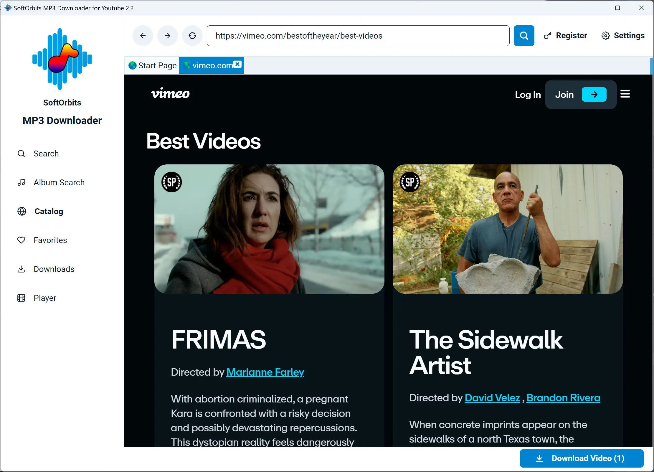 MP3 Downloader for Youtube Skärmbild.
