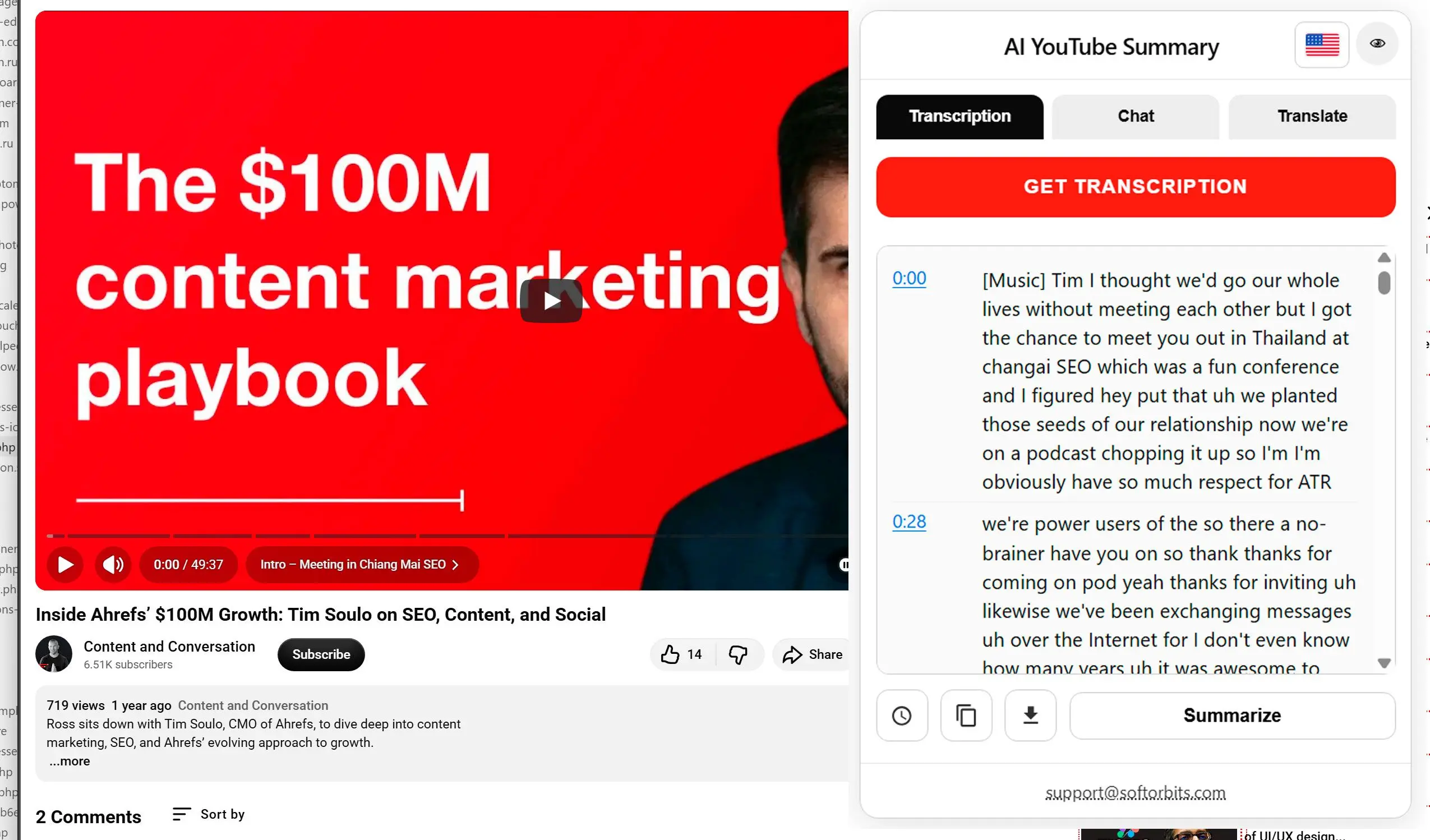 Extrahera Text från Video.